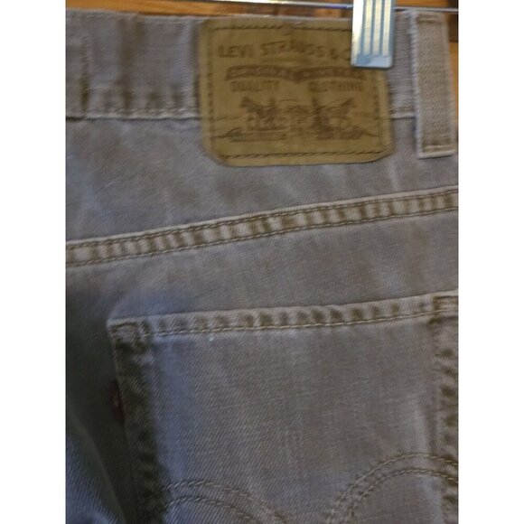 Levi's The Original Jeans Skinny 511 30x30 Gray Medium Wash Straight Leg Flaw - Picture 15 of 16